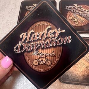 Harley Davidson coasters